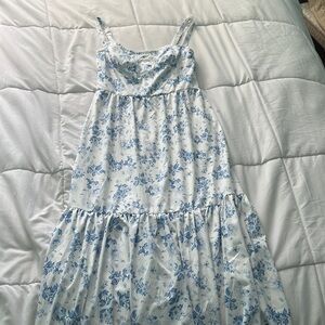 Floral maxi dress